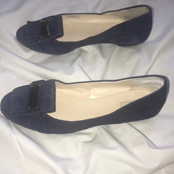 COLE HAAN KARMEN KILTED BALLET SHOES - Picture 8 of 10